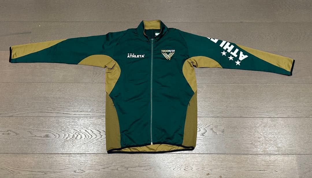 東京ヴェルディ アスレタ 選手着用モデル ジャージ・ジャケット　Lサイズ