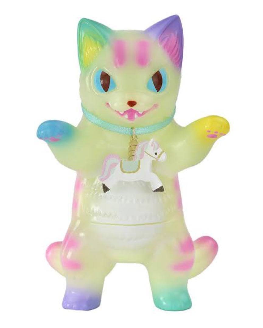 ソフビ 小夏屋 ネゴラ カルーセル ver.2 フィギュア 蓄光 こなつ