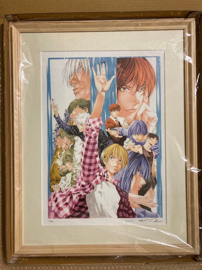 ヒカルの碁 複製原画 直筆サイン・シリアルナンバー（10番台）有り