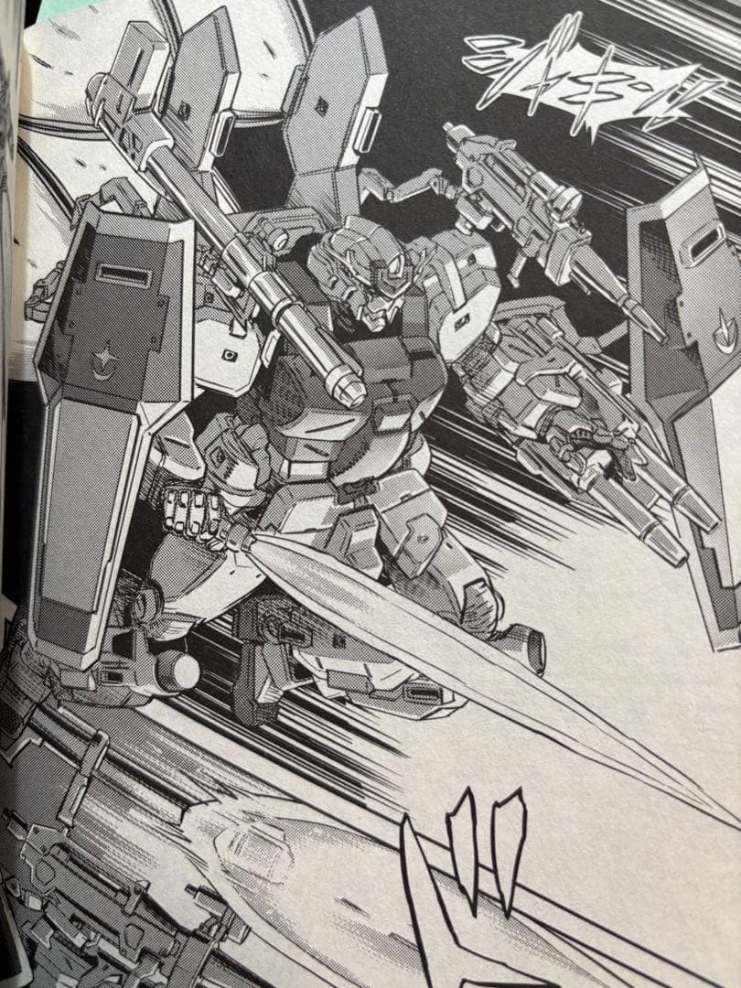 HG 機動戦士ガンダムサンダーボルト　ブルG塗装完成品