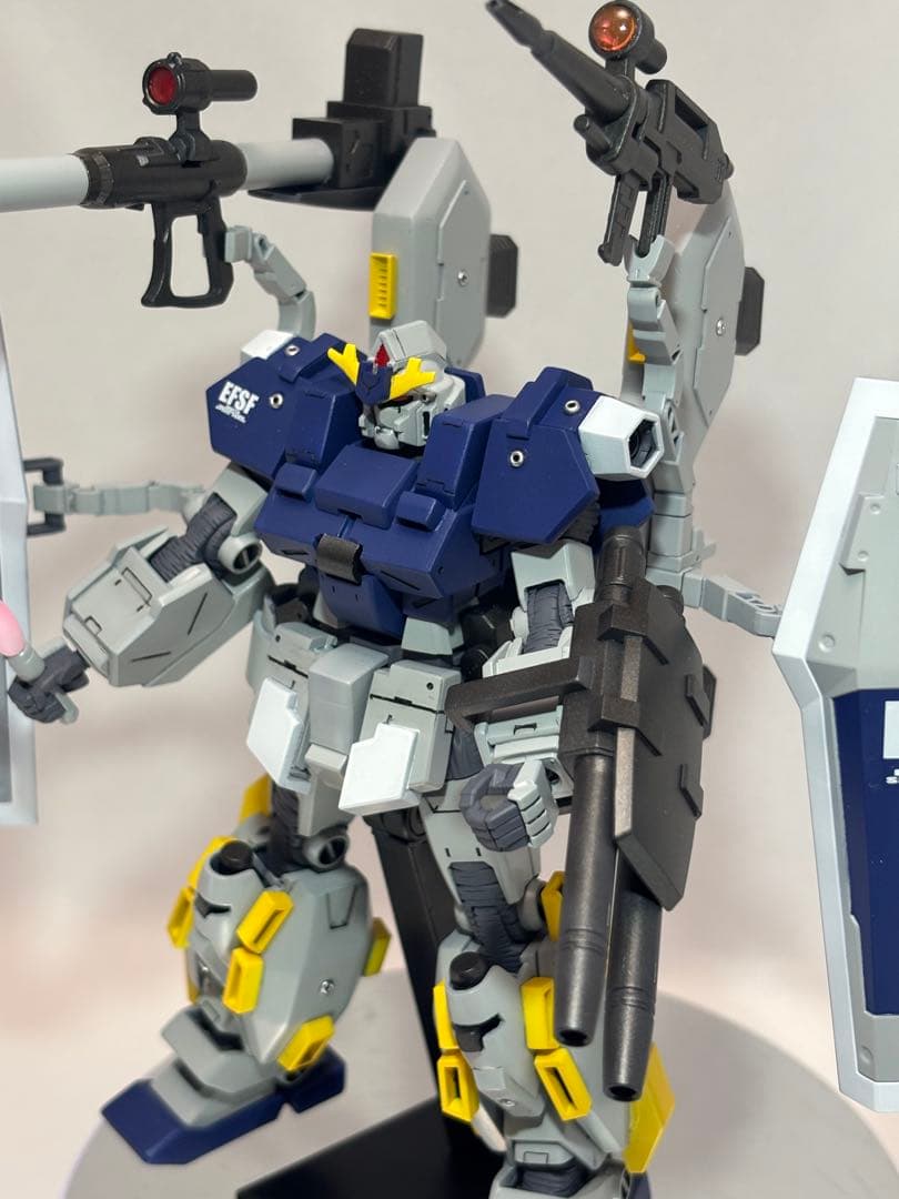 HG 機動戦士ガンダムサンダーボルト　ブルG塗装完成品