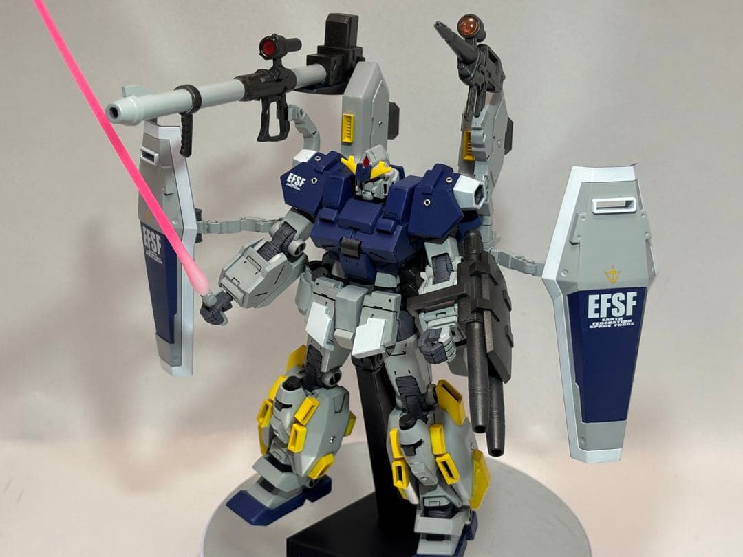 HG 機動戦士ガンダムサンダーボルト　ブルG塗装完成品