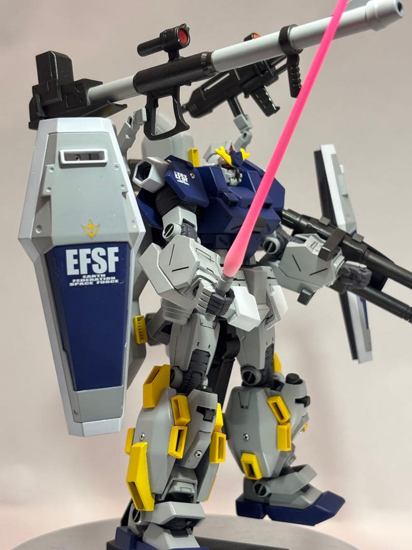 HG 機動戦士ガンダムサンダーボルト　ブルG塗装完成品