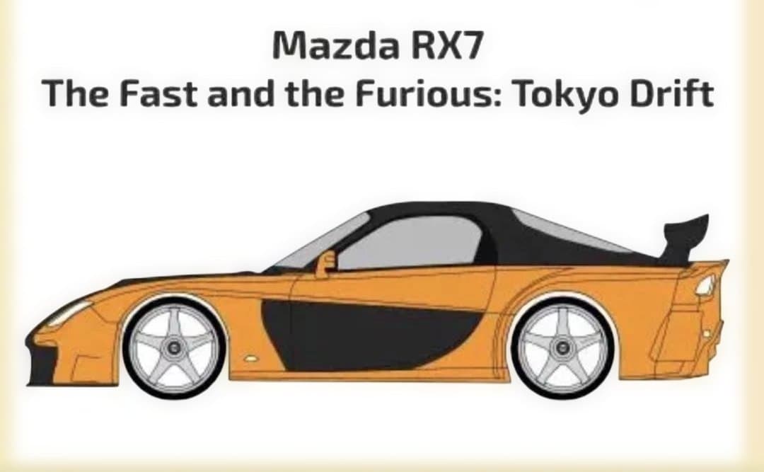 decal shop製VeilSide RX-7 Fortune トランスキット