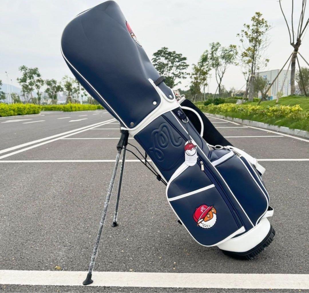 【即発送】Malbon Golf マルボンゴルフバッグ キャディバッグスタンド式