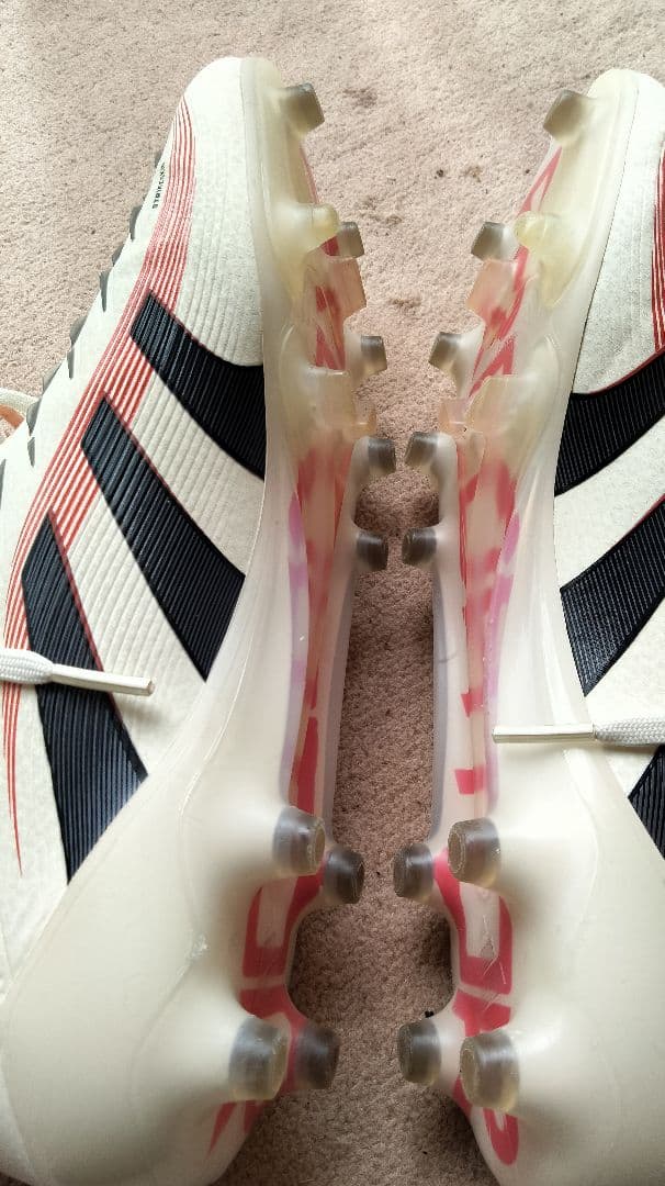 adidas Predator Elite AG 26cm ホワイト/レッド