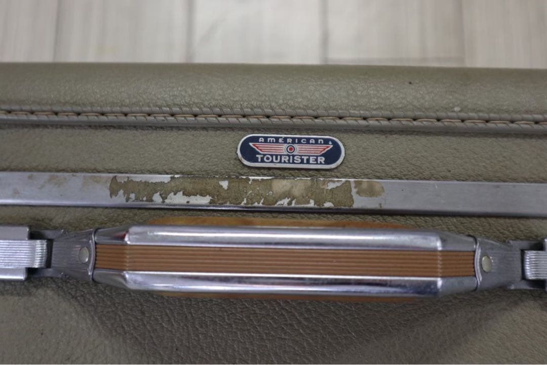 アメリカンツーリスター スーツケース アメリカ ヴィンテージ 家具 グレージュ