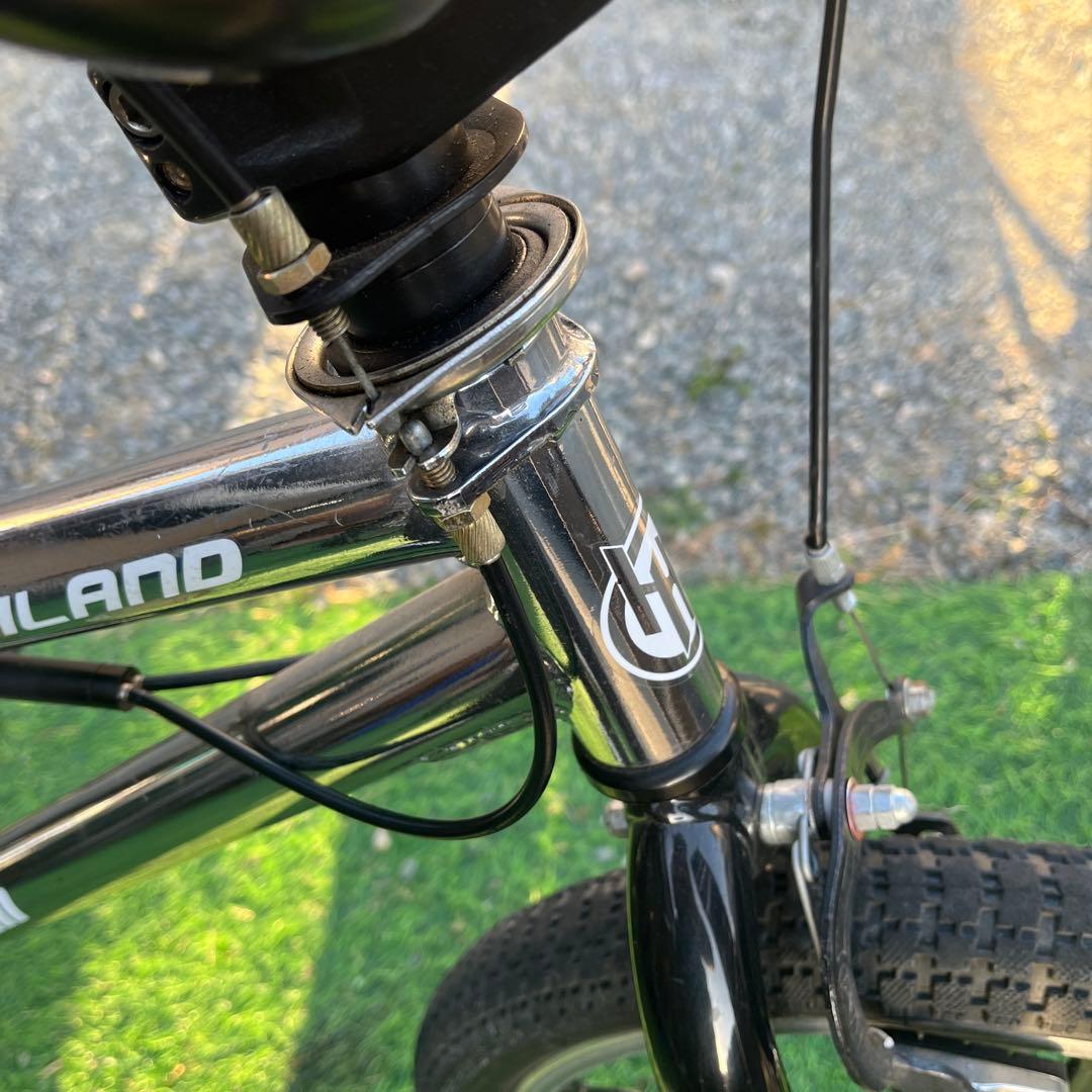 福岡市東区引き取り限定　バイク 20インチ シルバー/ブラック