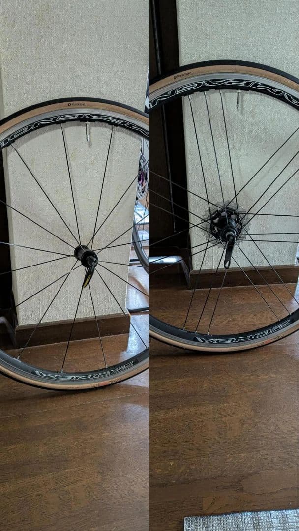 カンパニョーロ　zonda c17シマノフリー　前後セット