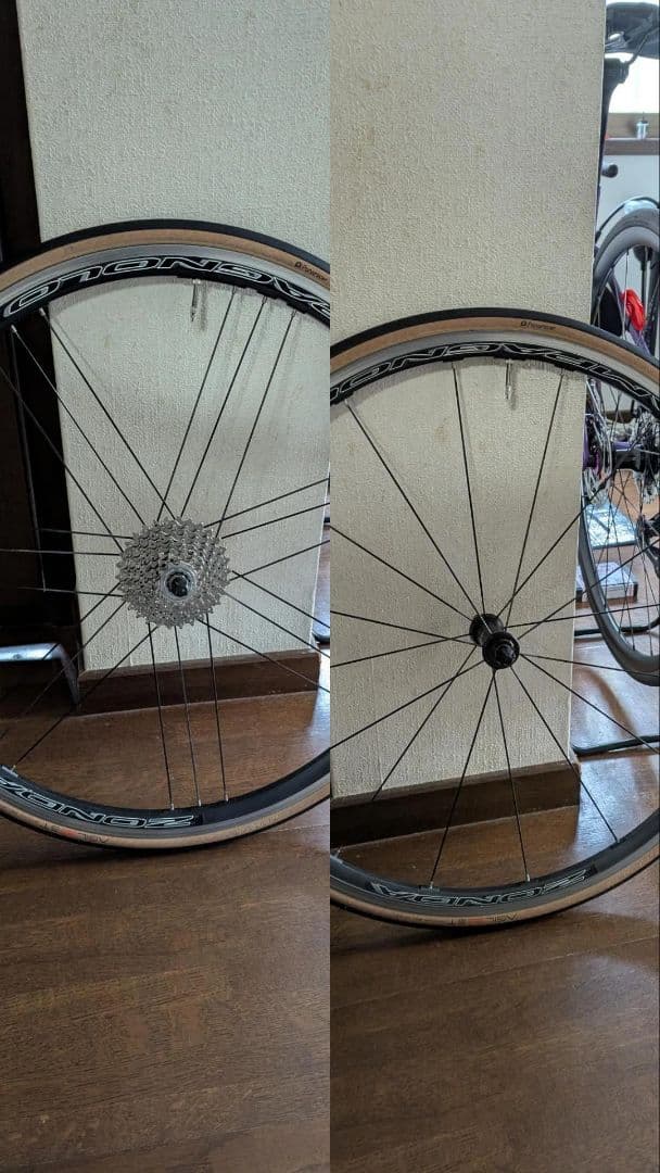 カンパニョーロ　zonda c17シマノフリー　前後セット