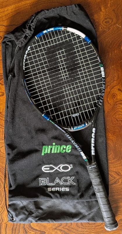 プリンステニスラケットPrince EXO3 Black 100T G1