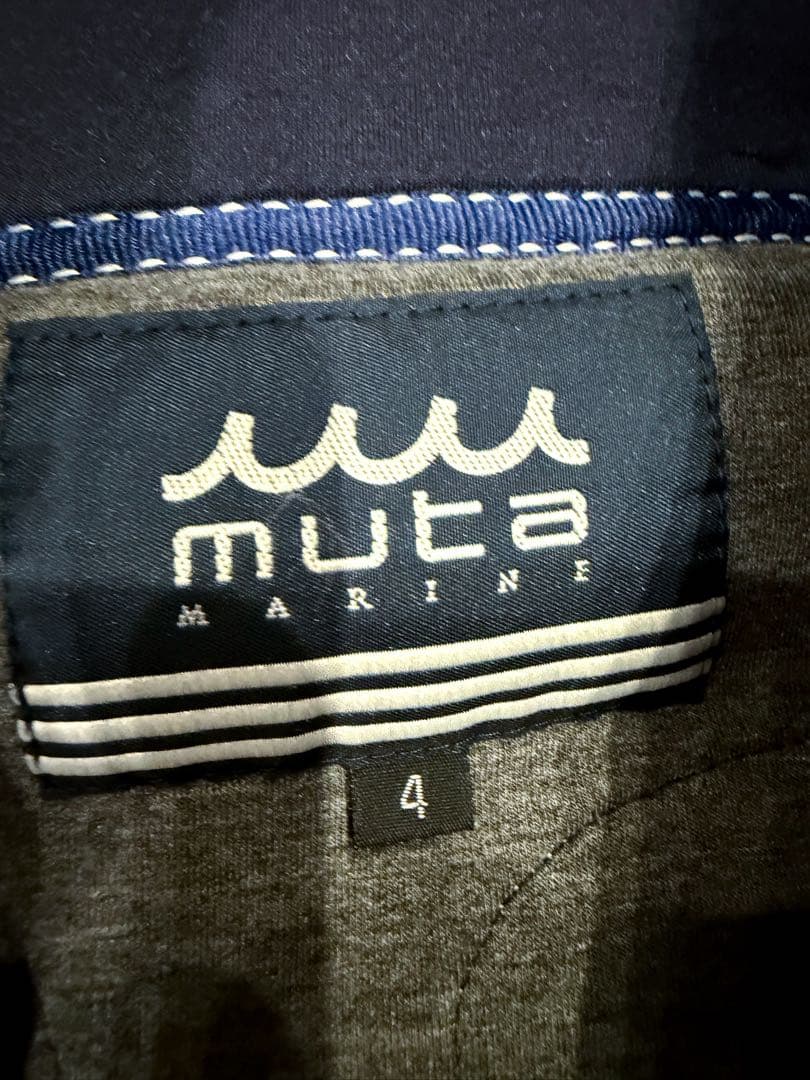 muta MARINE ボンディングパーカー