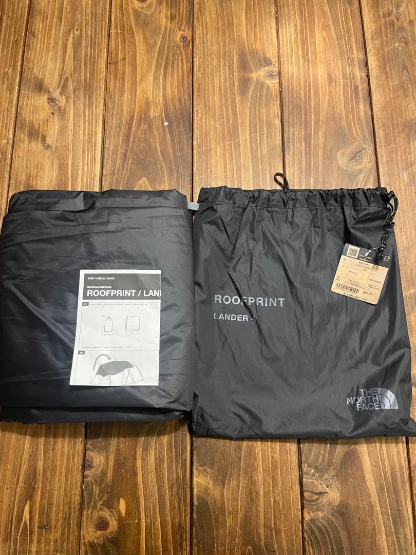 ノースフェイス　ランダー4 純正　ルーフプリント