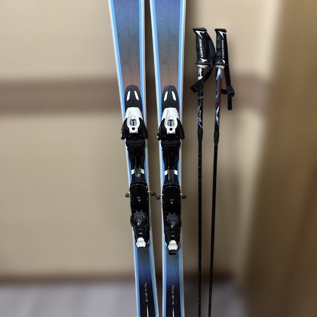 サロモンスキーBBR 169センチ×7.5センチ　ストック、ケース付き