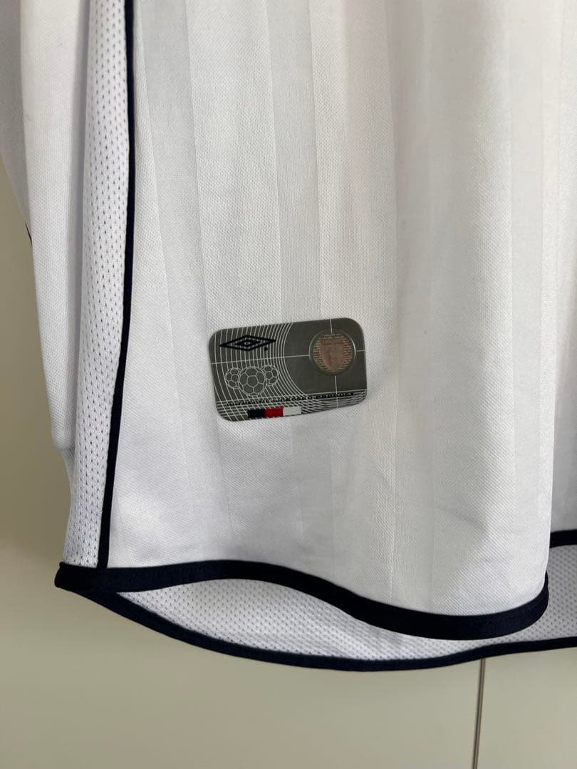 2002 W杯 イングランド代表 ベッカム 7 長袖 ユニフォーム