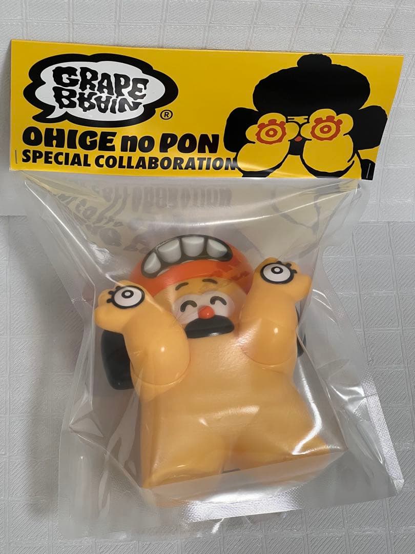 GRAPE BRAIN x OHIGE no PON おひげのポン ソフビ
