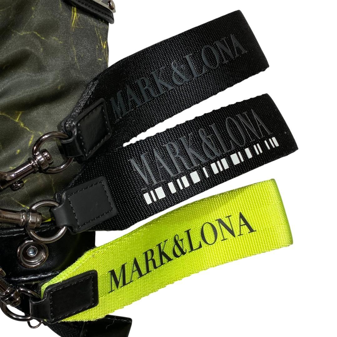 MARK＆LONA マークアンドロナ カートバッグ ブラック イエロー ゴルフ