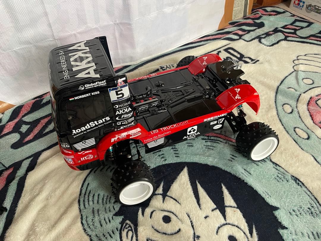 タミヤ TT-02B ツーリングボディ・ブラシレスモーター・ ピニオン19T