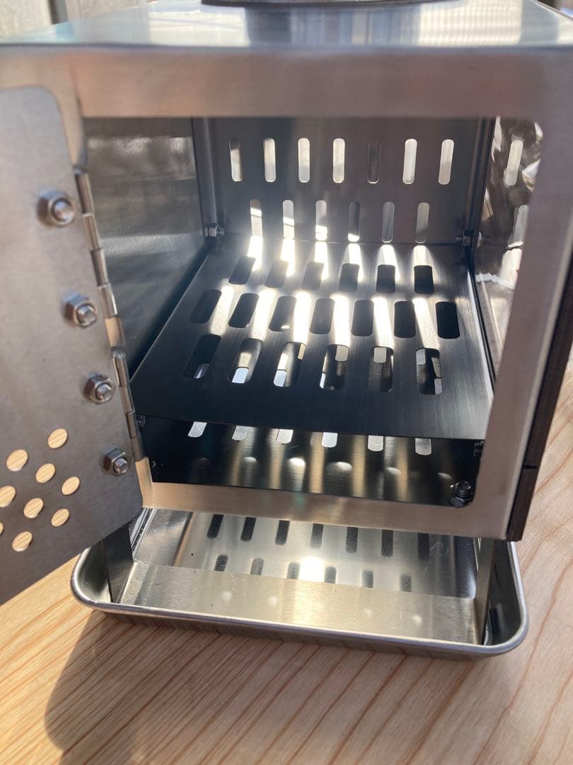 小型　ミニ薪ストーブ　ソロキャンプ