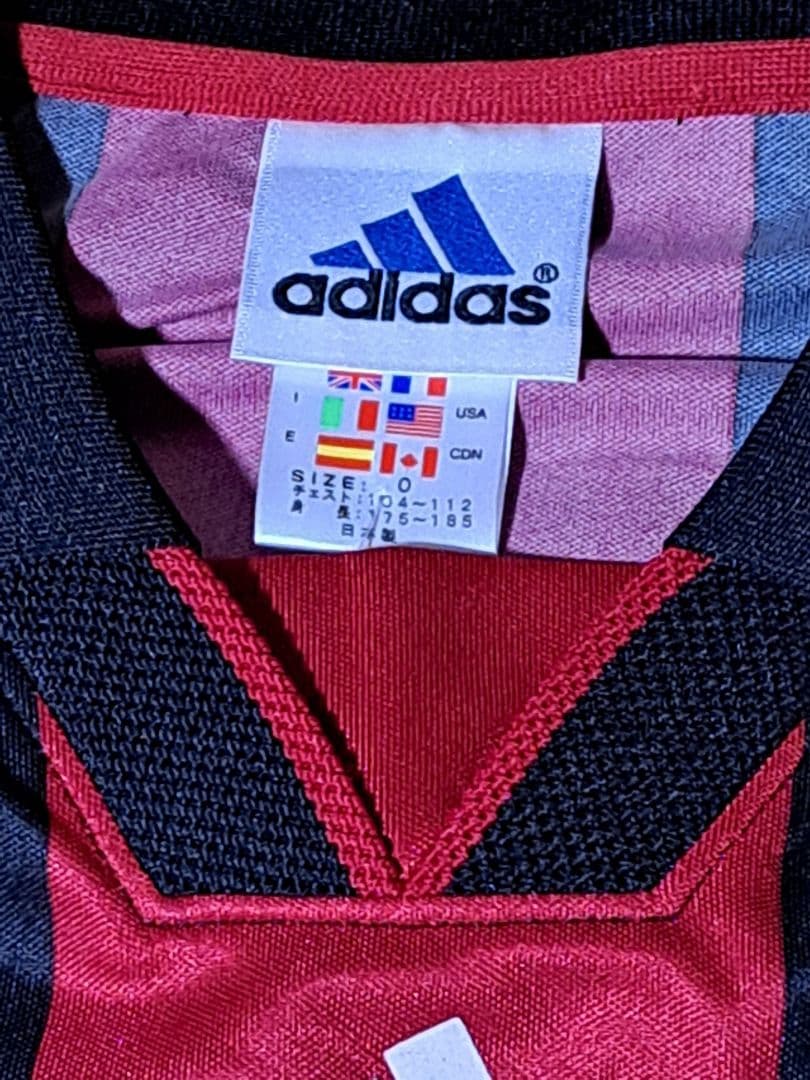 コンサドーレ札幌 ホーム用公式長袖ユニフォーム1999-2000 adidas製