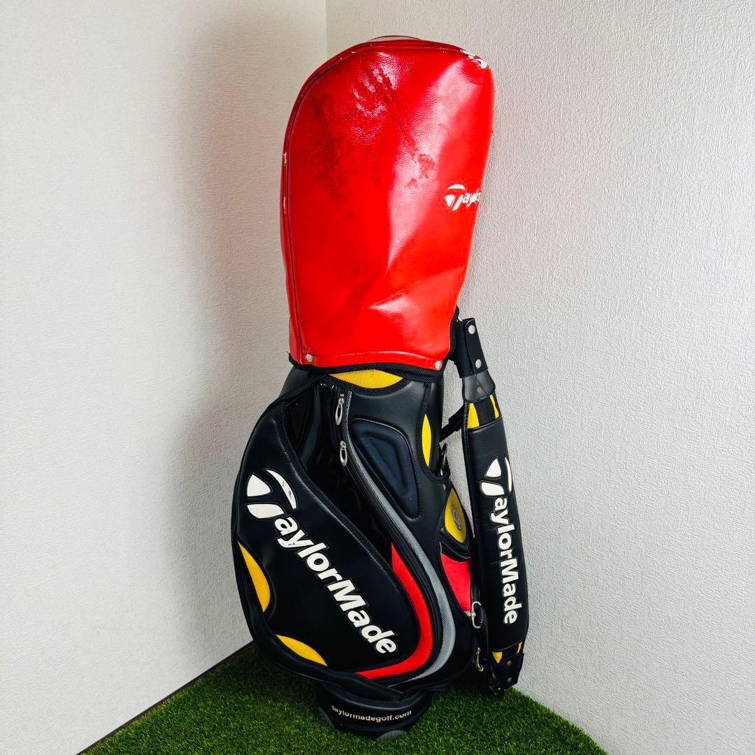 【人気カラー】TaylorMade ツアーモデル キャディバッグ 赤