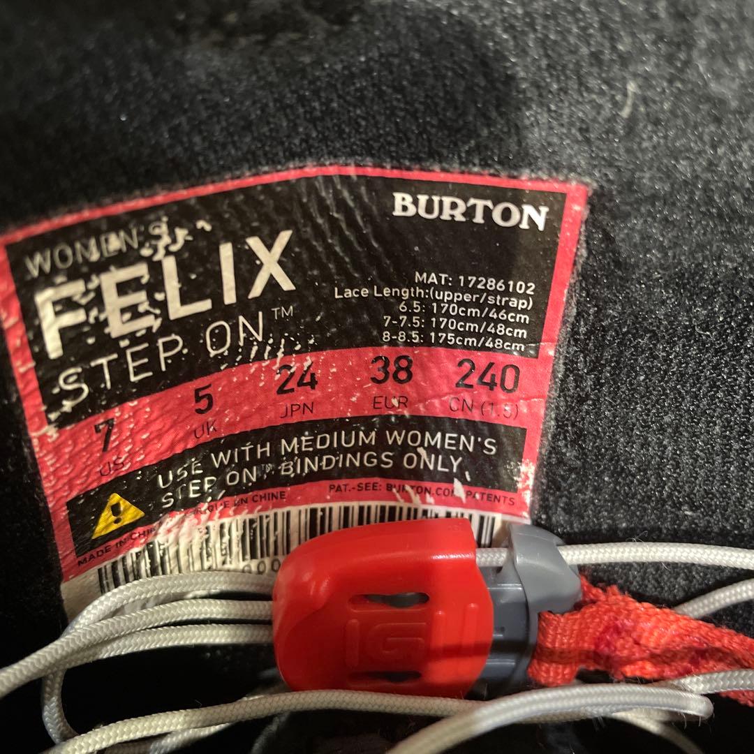 BURTON FELIX STEP ON 24.0cm ステップオン BOA