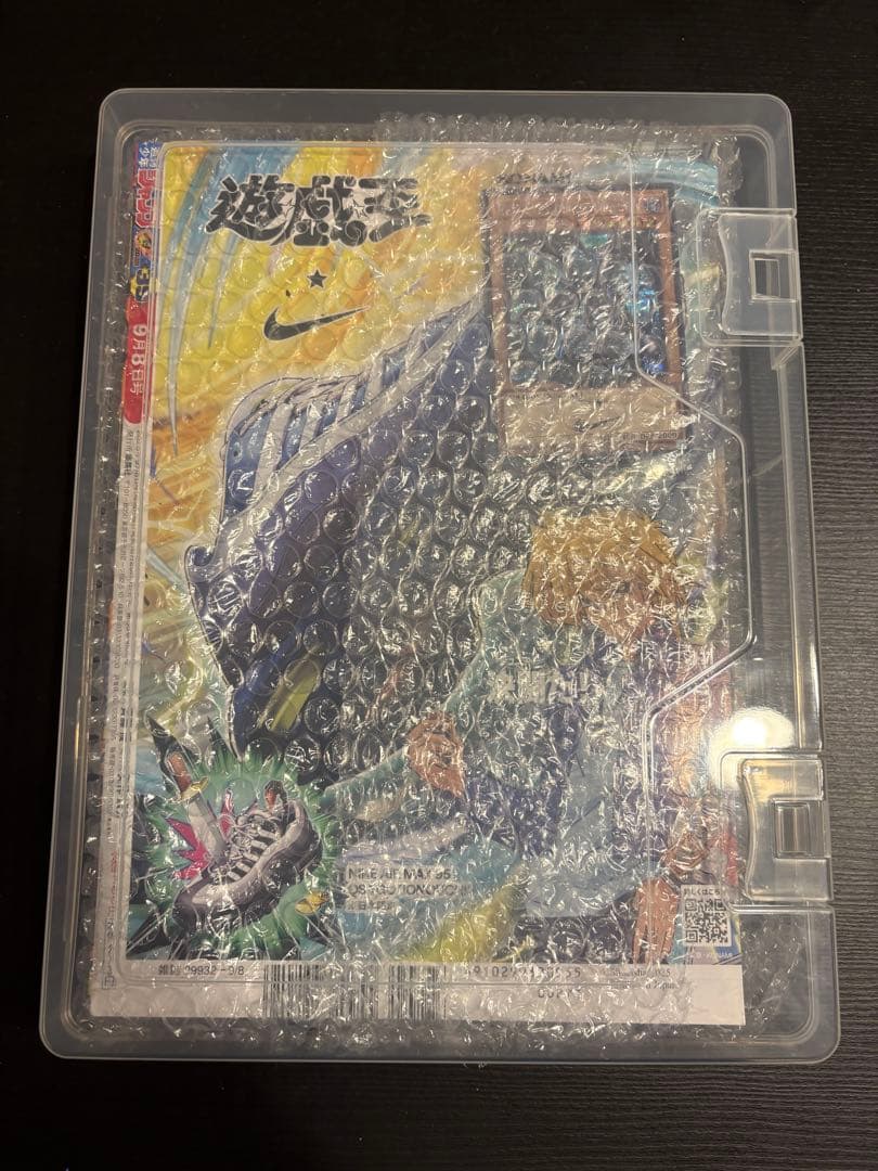 遊戯王　レッドアイズブラックドラゴン シークレット　シク ナイキコラボ　英語