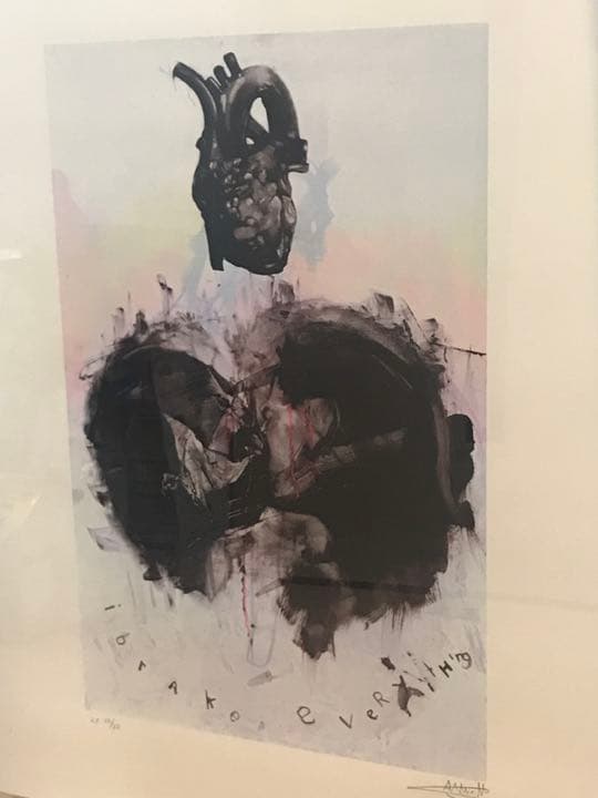 【激レア】【特別額装】アントニーミカレフ「I Break Everything」