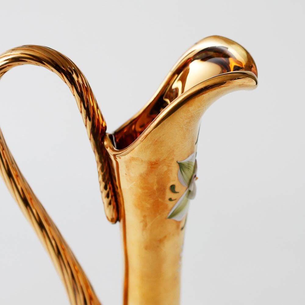 T　超高級 ベネチアングラス　イタリア製　ムラノーガラス　ワイングラス3客