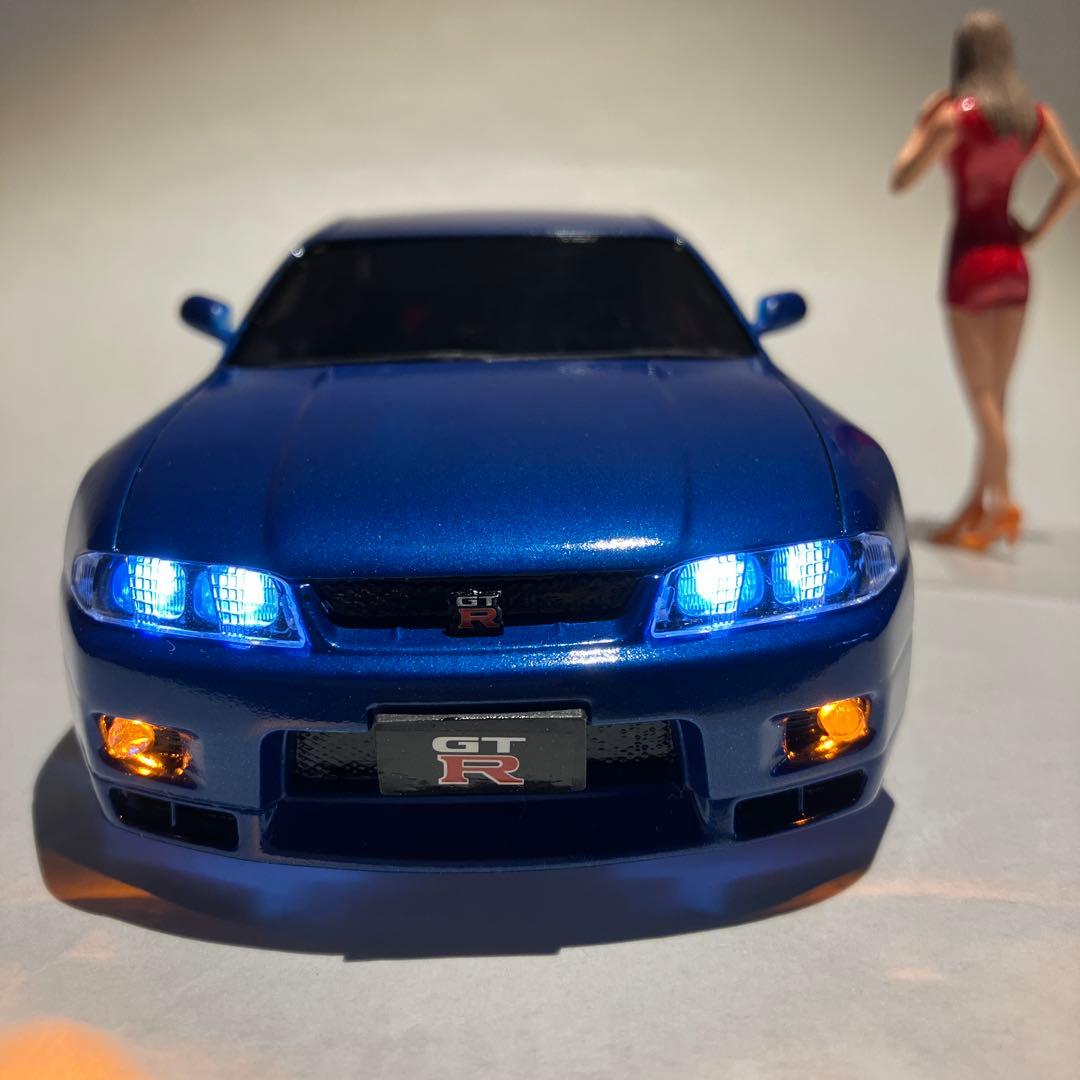 京商　ミニッツAWD ボディ、ホイール、ボディマウント、LED