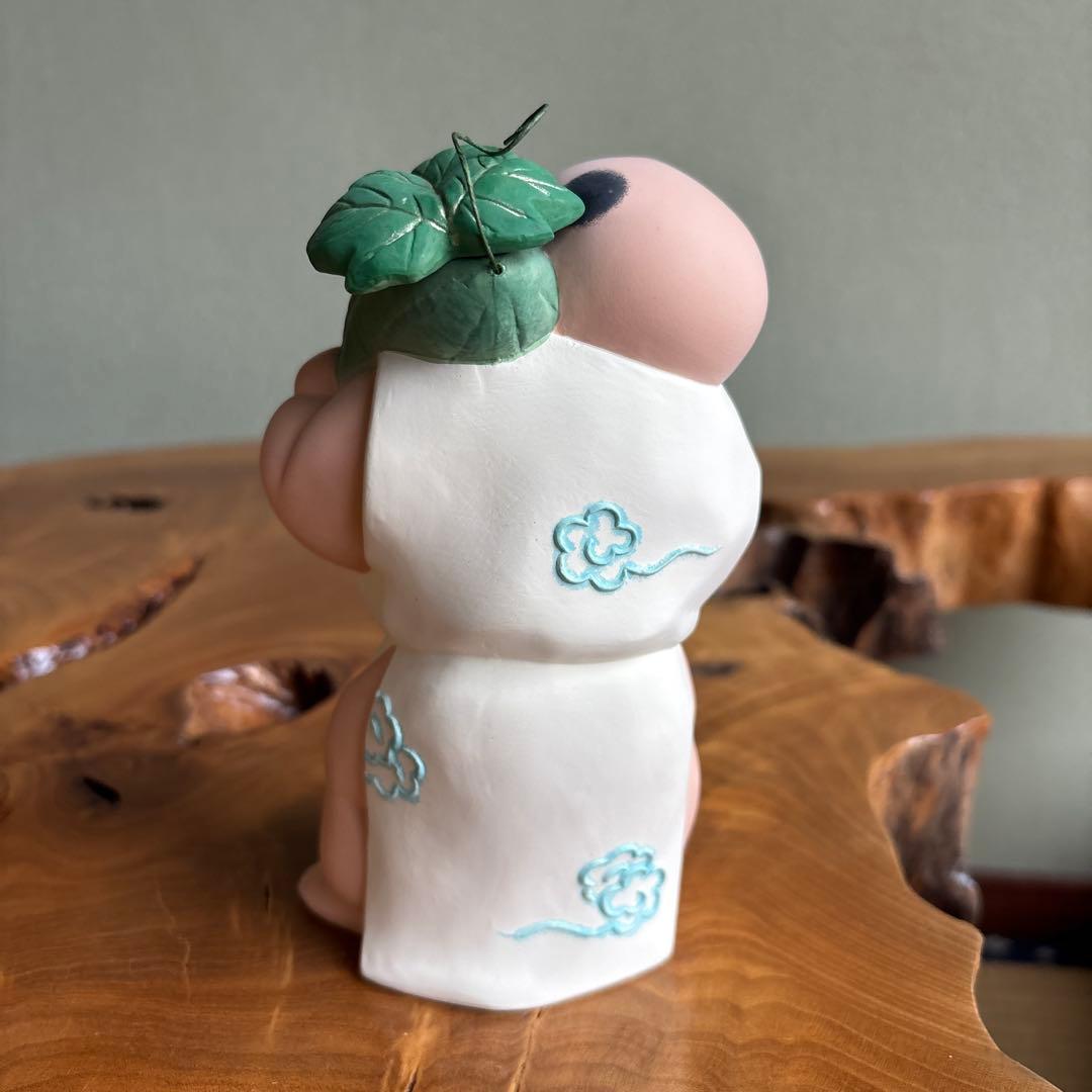 博多人形 白水英章 「へちま童子」 わらべの歳時記12ヶ月コレクション 創作人形