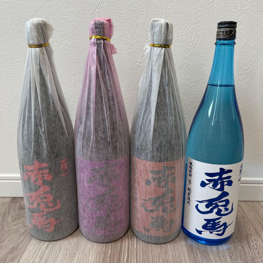 焼酎セット 芋焼酎 赤兎馬 せきとば 飲み比べ 4本セット 1.8L