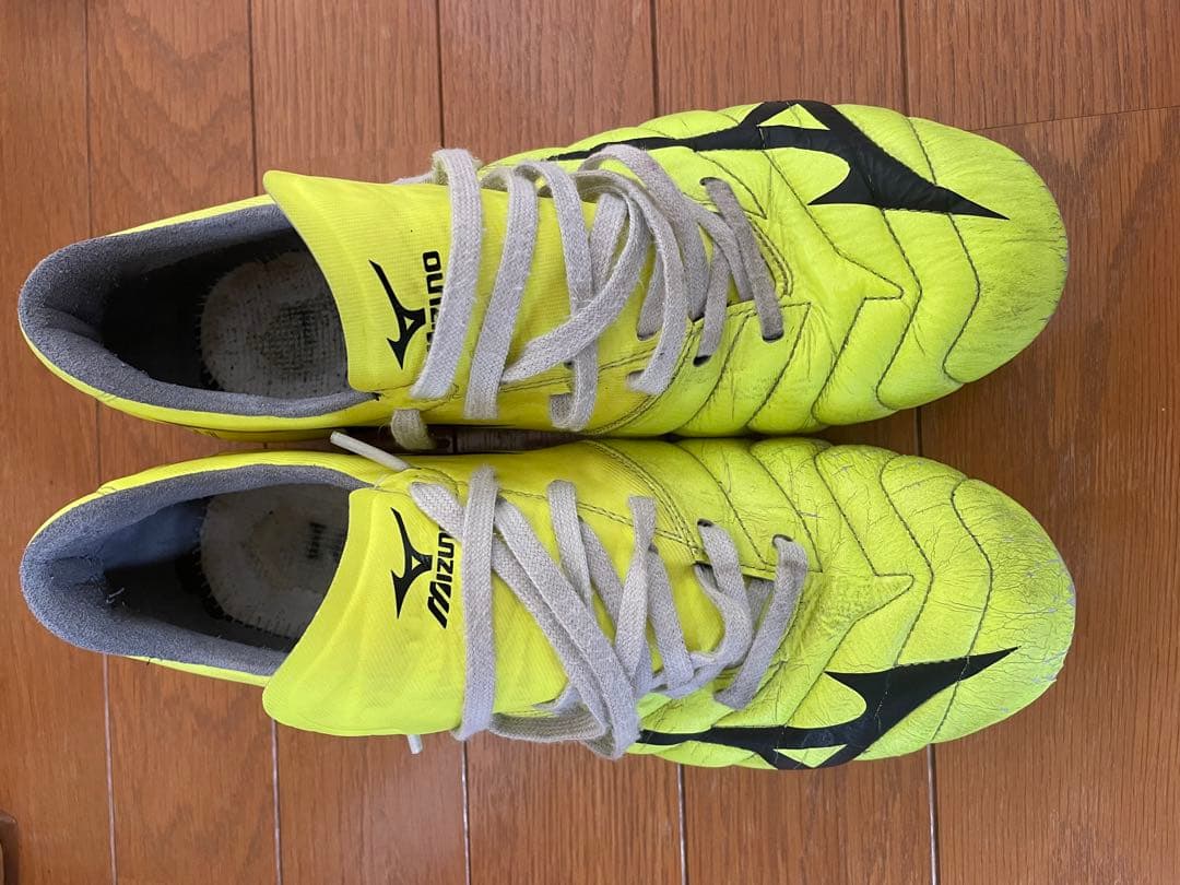 ✨希少美品✨MIZUNOミズノバサラ復刻蛍光黄色廃盤27.0㎝限定モデル