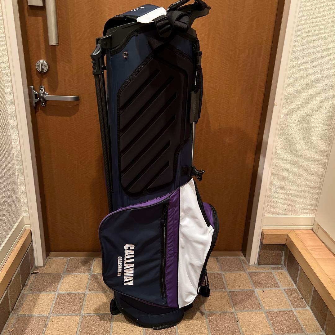 CALLAWAY キャディバッグ ネイビー/パープル値下げ交渉OK