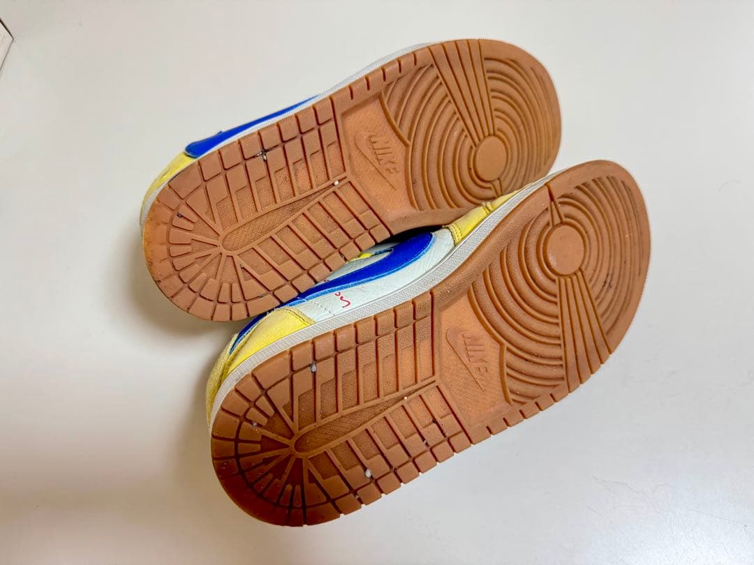 【NIKE】Travis トラビス AIRJORDAN1 Canary カナリー