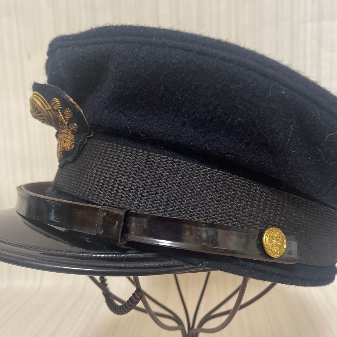 保管品 昭和レトロ 制帽 日本国有鉄道 帽子 昭和40年 3号形
