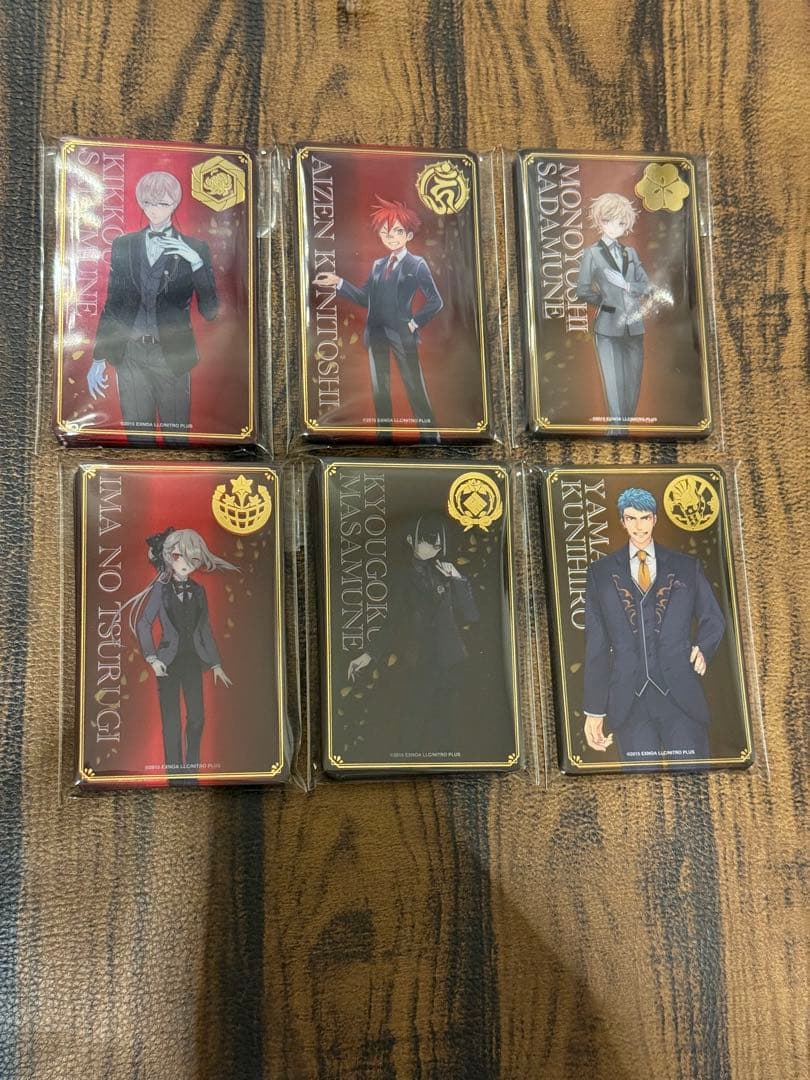 刀剣乱舞 大本丸博 2025 祝装箔押しクリアカード