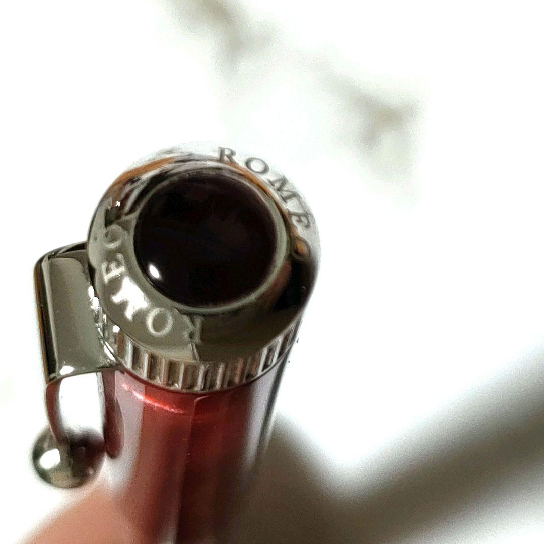 ロメオ 伊東屋 【ROMEO No3】ボールペン 細軸◇イタリアンレッド◇赤