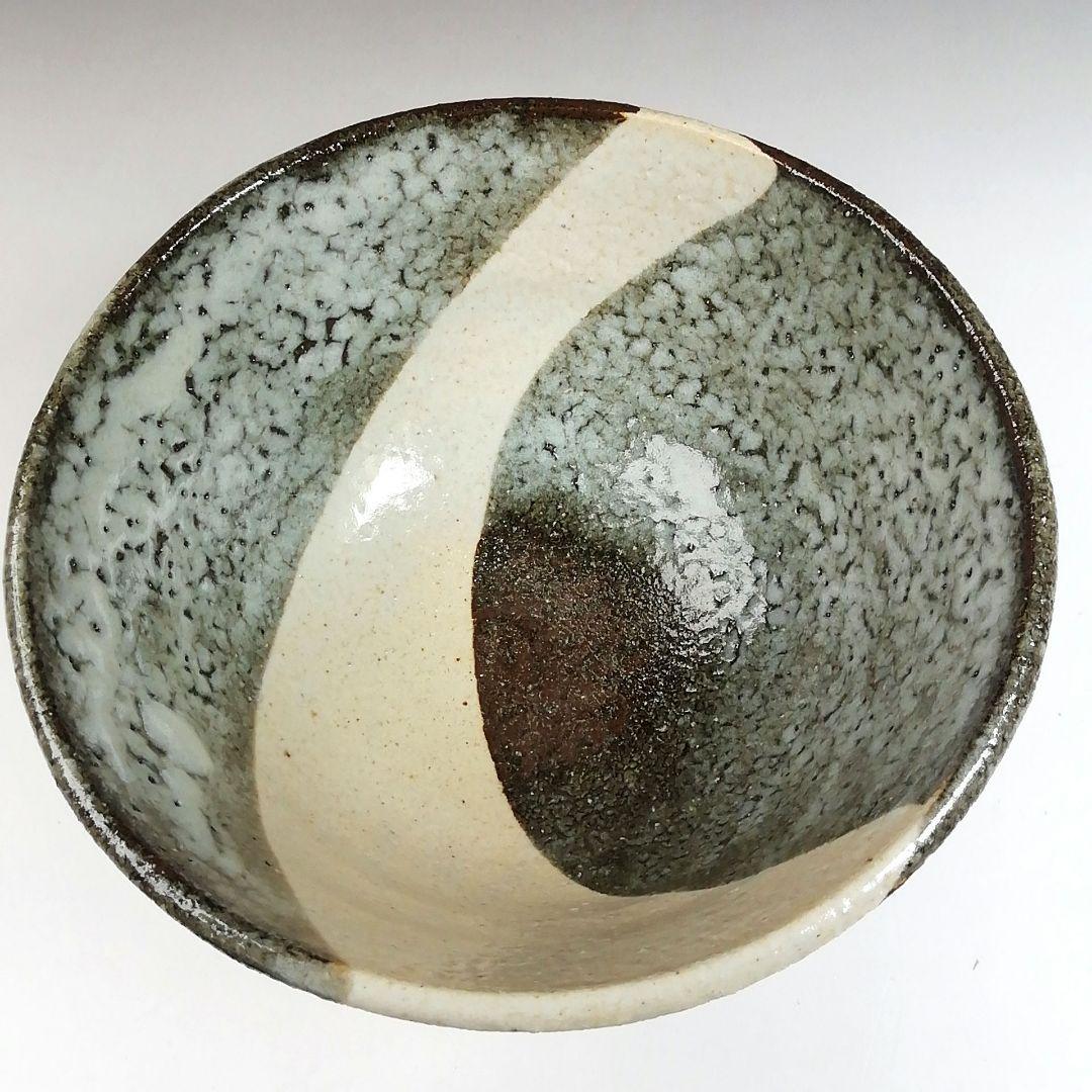 Ｔ１１　茶碗　『斑唐津手　茶碗』『奥村考山造』　共箱　抹茶碗　茶道具