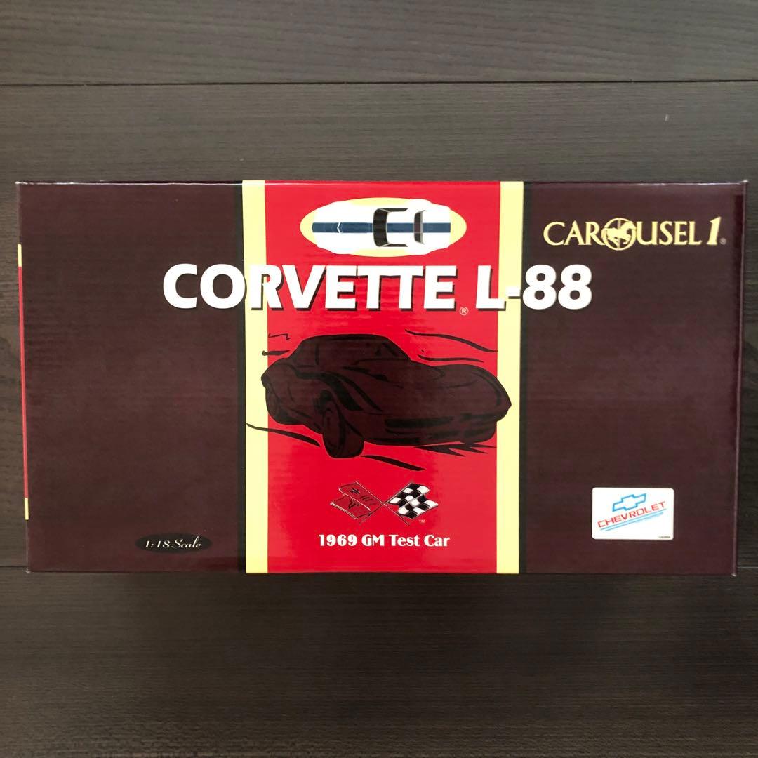 カルーセル１#4603 コルベットＬ-88 GM Test Car 1/18