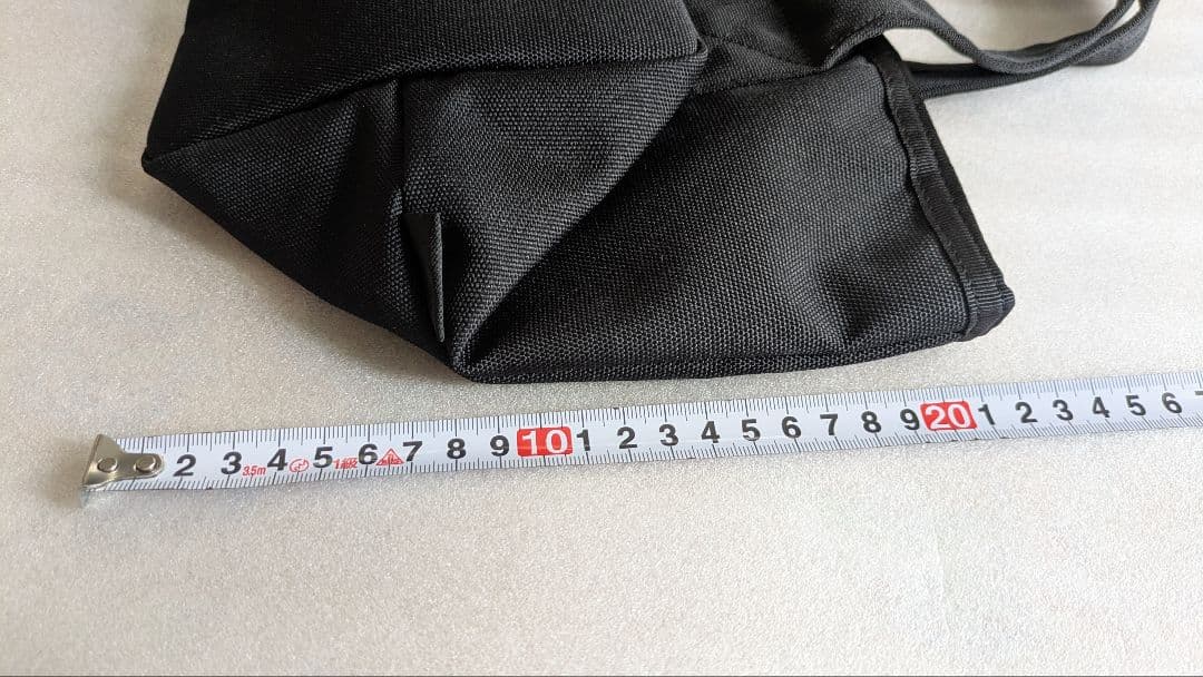 papas　パパスプラス　カートバッグ　黒ブラック