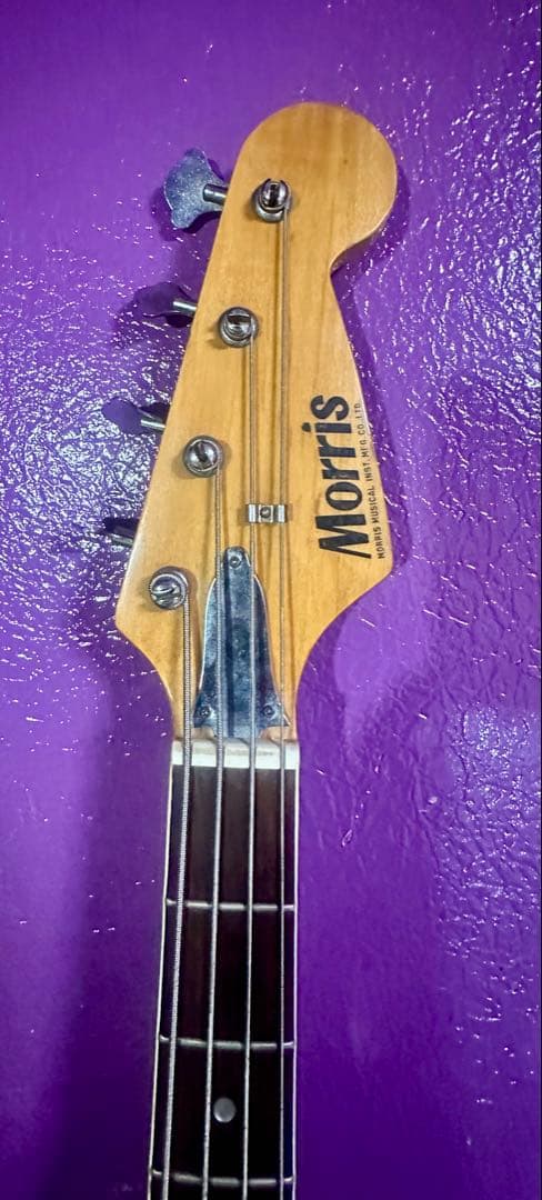 Morris エレキベース サンバースト