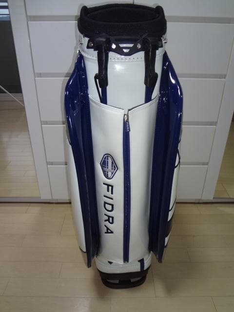 フィドラ / FIDRA 豪華9型 隠しスタンド式キャディバッグ USED美品