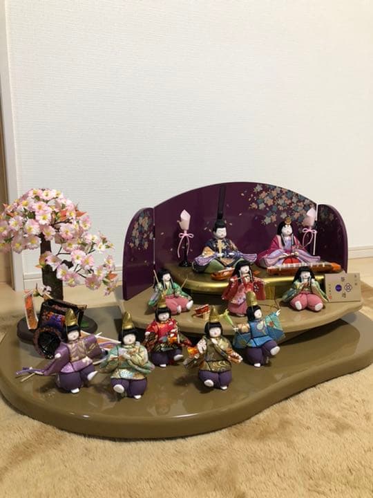 木目込み　雛人形　祭遊