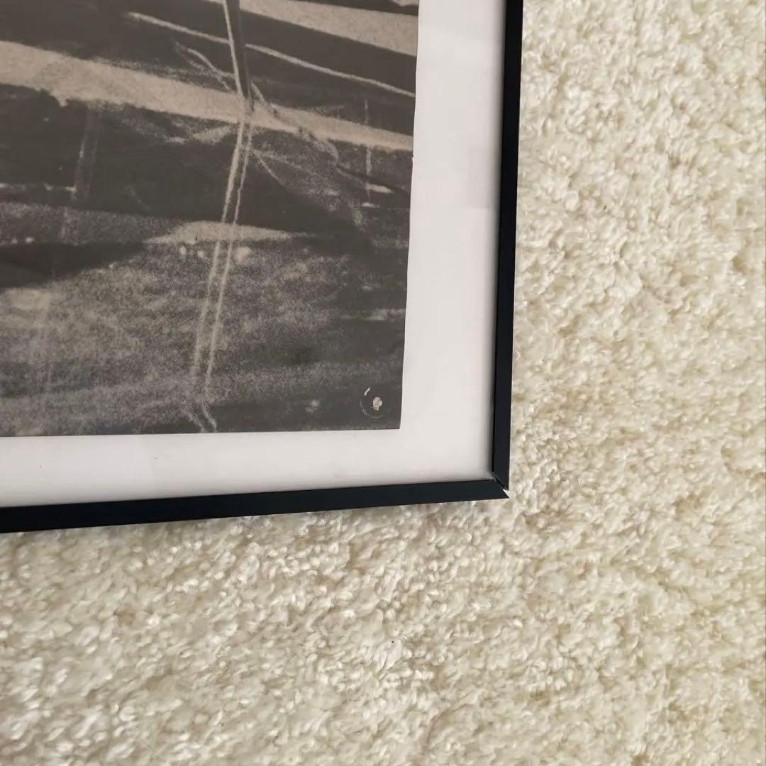 矢沢永吉 当時もの　モノクロ　永ちゃん　ポスター　中古　希少　昭和50年代レア物