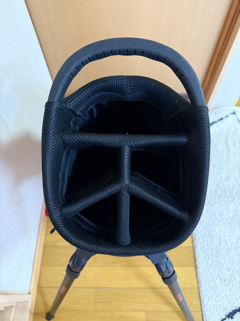 BRIEFING スタンド式ゴルフバッグ RED