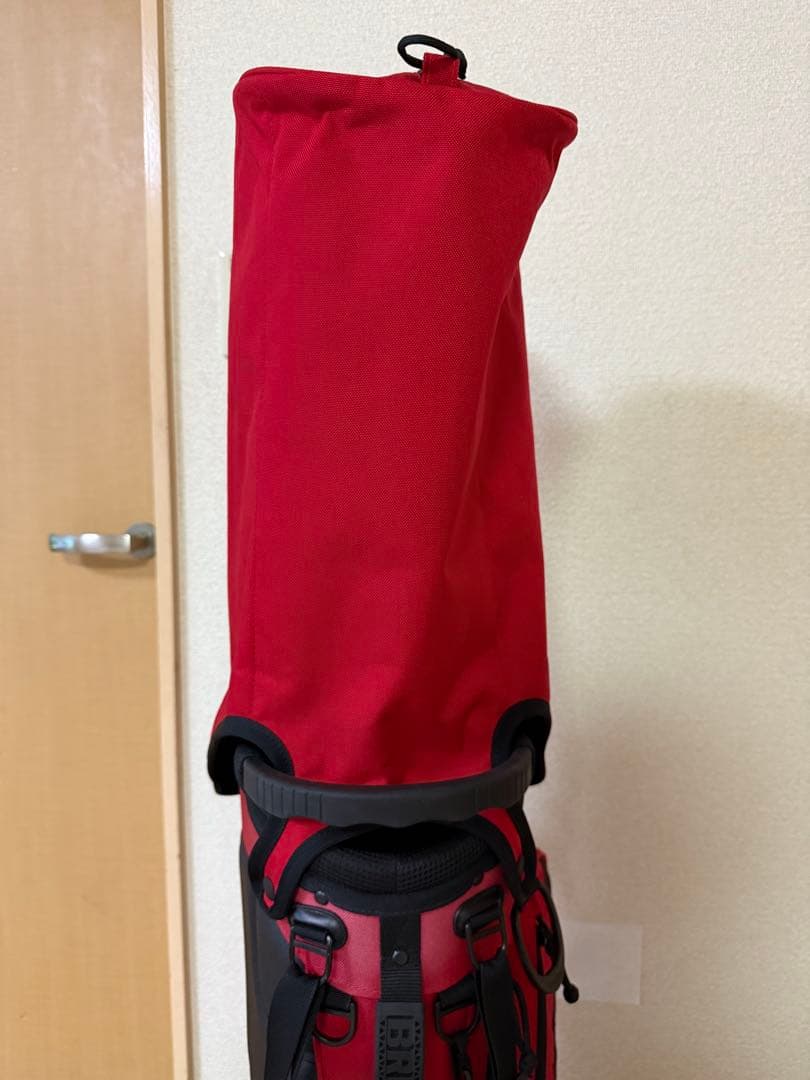 BRIEFING スタンド式ゴルフバッグ RED