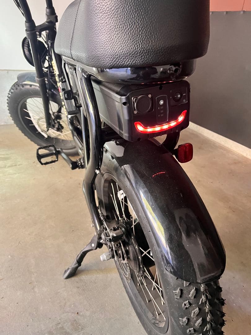 ロカフレーム　ROCKA FLAME 黒　ブラック　アシスト自転車　チャリ