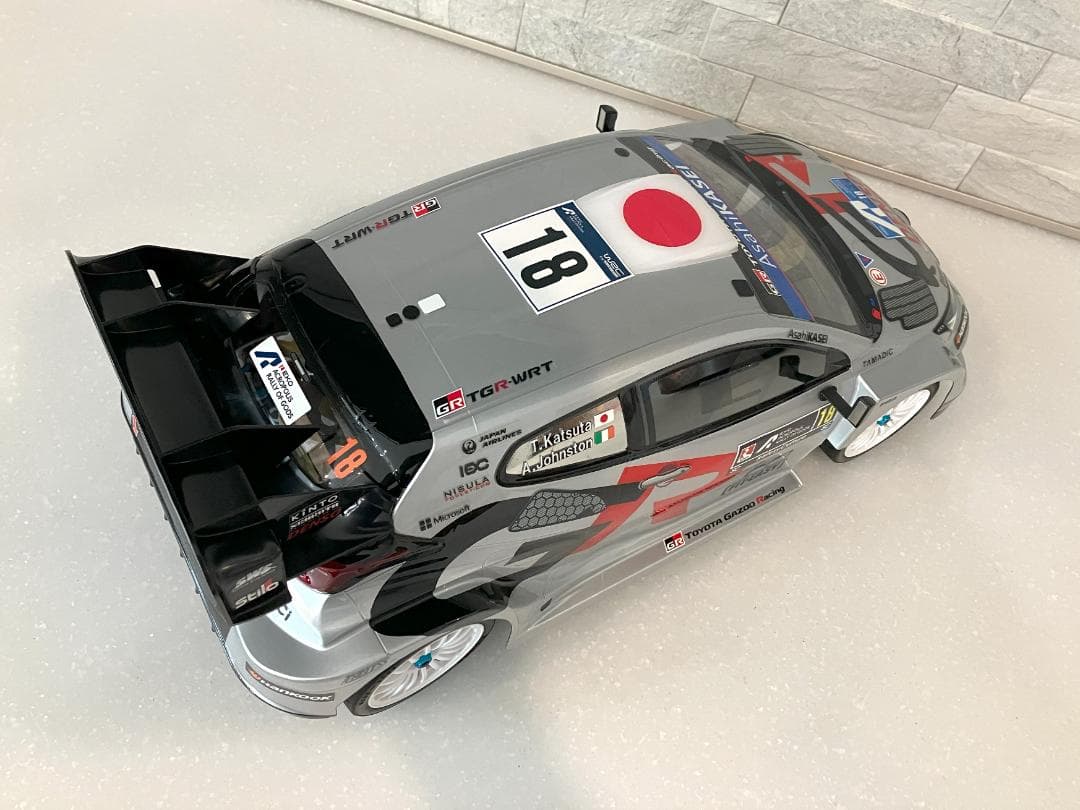 【Yoshi】タミヤRCボディ ヤリス WRC2025 ギリシャ 勝田選手