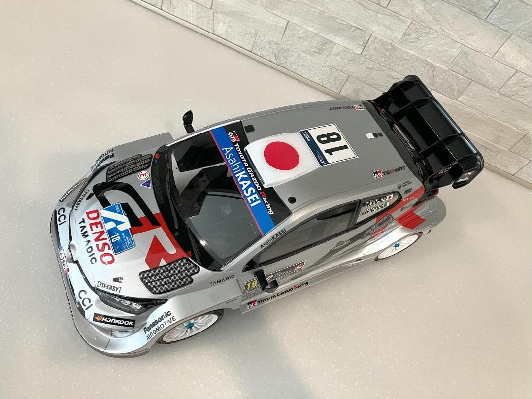 【Yoshi】タミヤRCボディ ヤリス WRC2025 ギリシャ 勝田選手